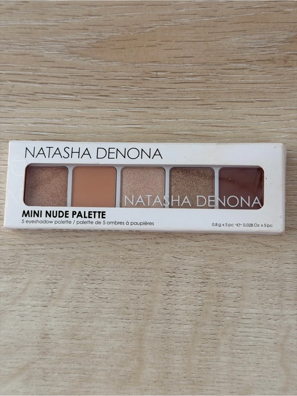 Natasha Denona Mini Nude Palette - Bronze, Tan, Beige, Copper, Deep Brown